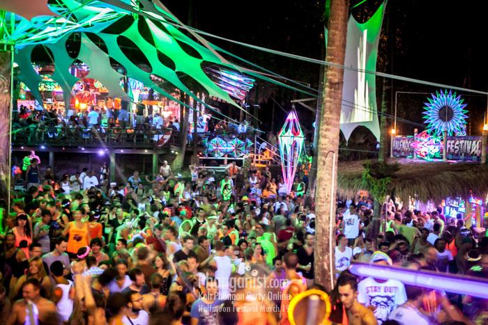 half moon party festival party package accommodation resort all you need