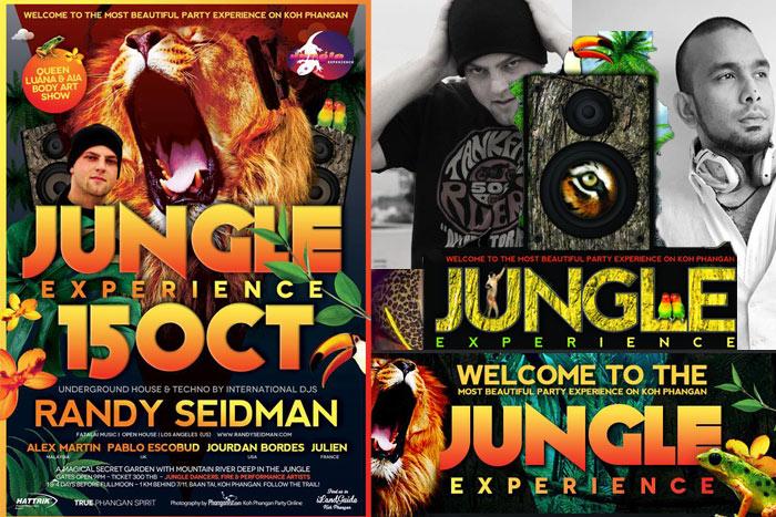 jungle experience party phangan randy seidman electronic music venue