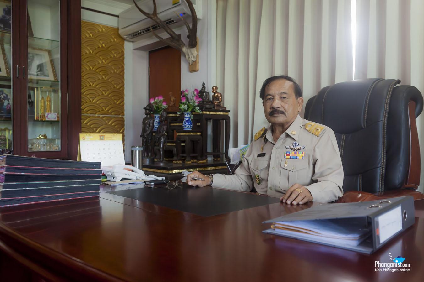 Mr. Kaaw - The Mayor of Koh Phangan.