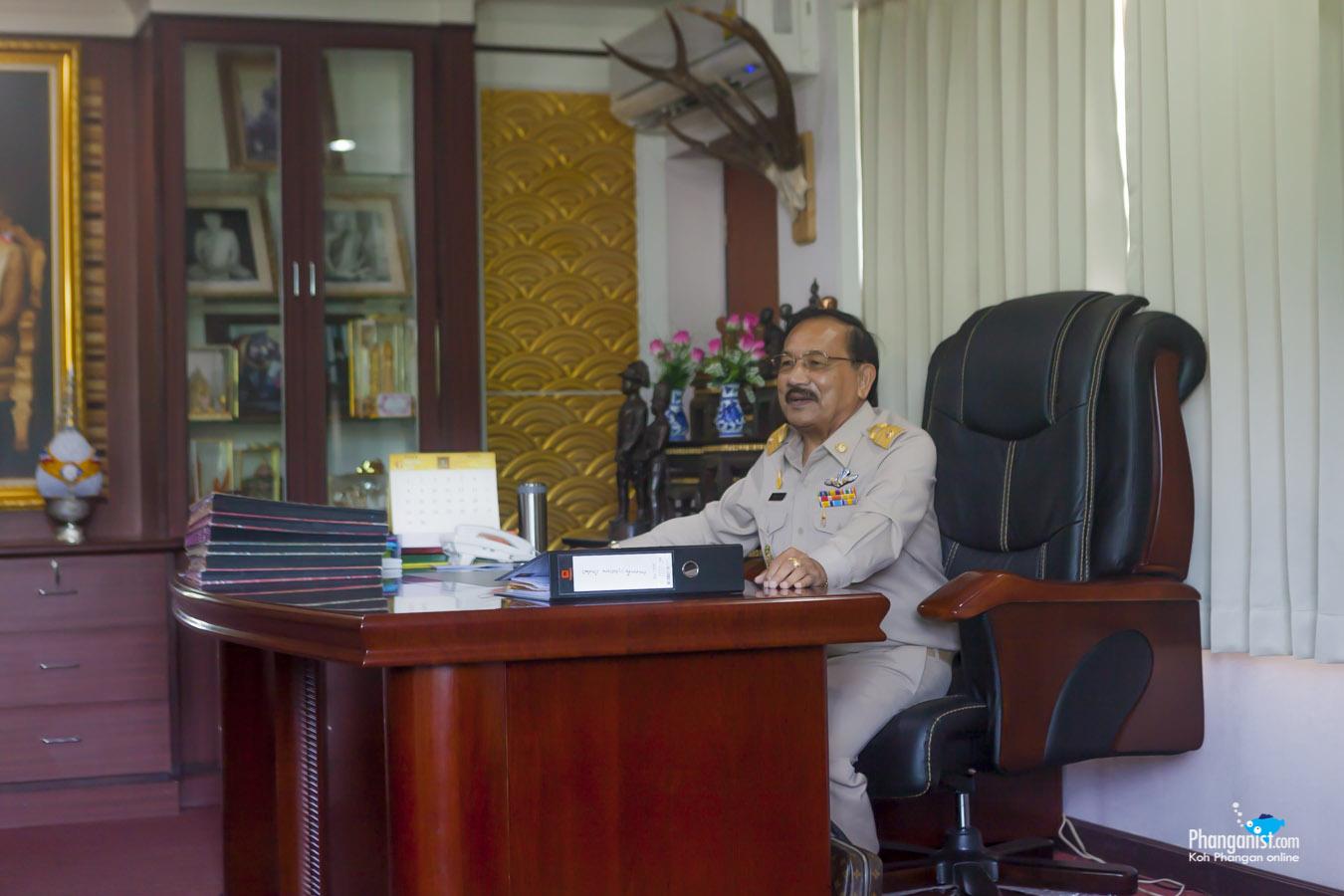 Mr. Kaaw - The Mayor of Koh Phangan.