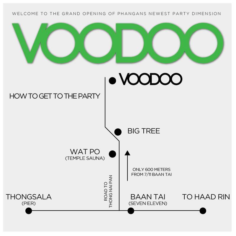 voodoo, party, phangan, techno, electro