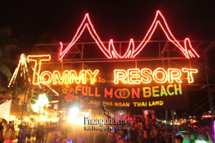 tommy resort full moon phangan graham gold dj party